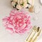 10 Pink Peony Flower Cardboard Paper Placemats Party Events Decorations Supplies